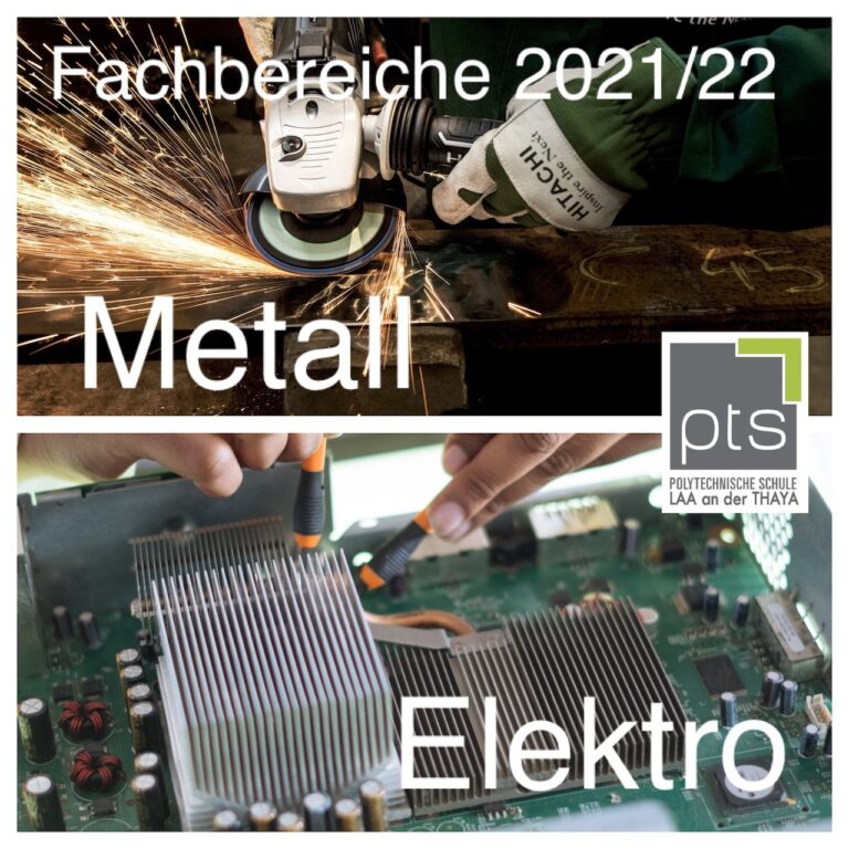 Fachbereiche Metall und Elektro