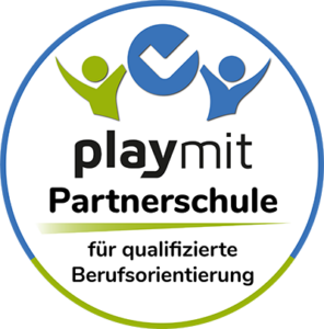 Playmit Partnerschule Logo