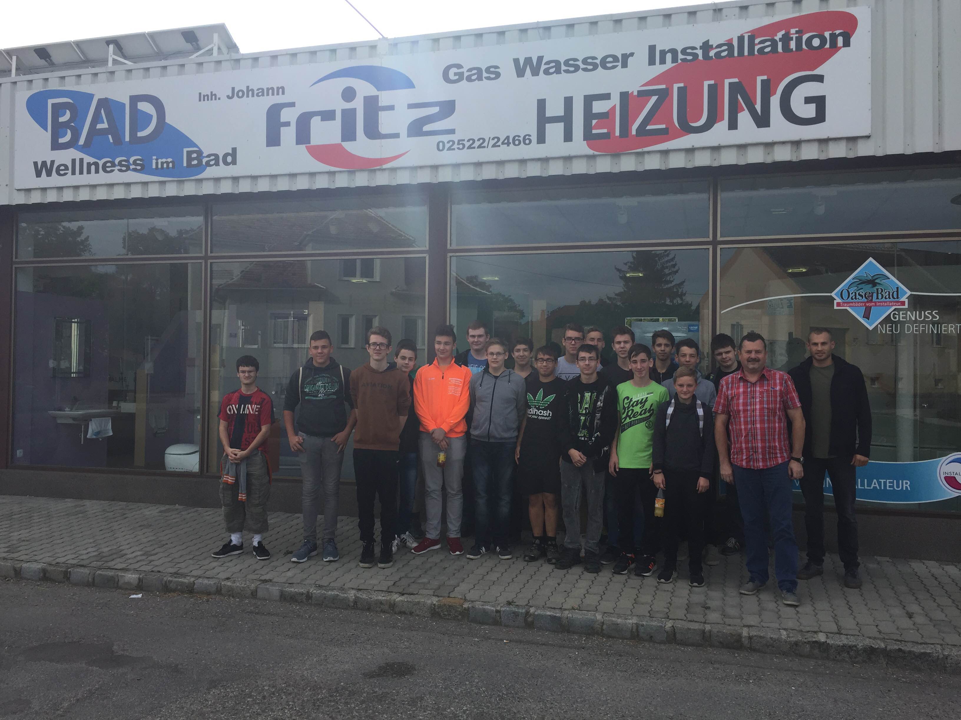 Besuch: Installateur Fritz