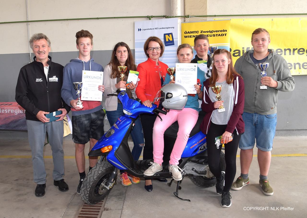 Mädchenteam wird Mopedlandesmeister 2018