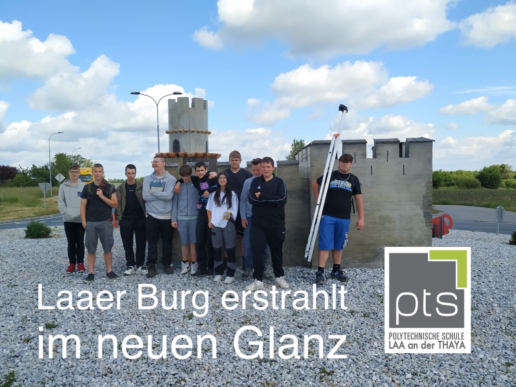 Laaer Burg erstrahlt in neuem Glanz