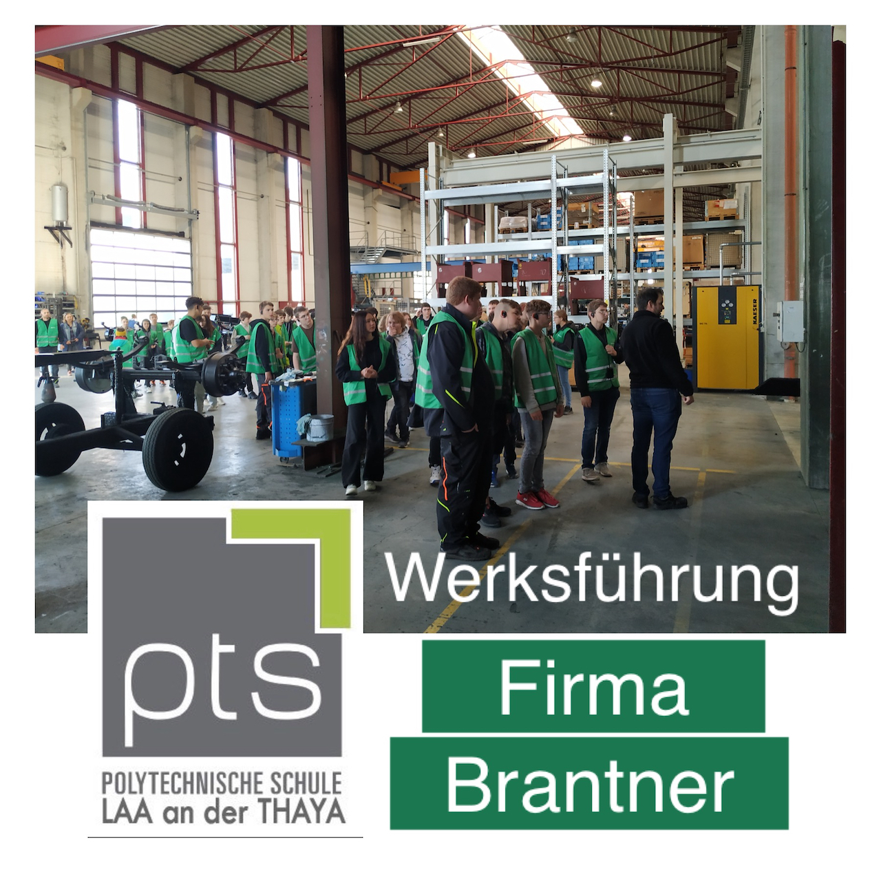 Werksführung Firma Brantner