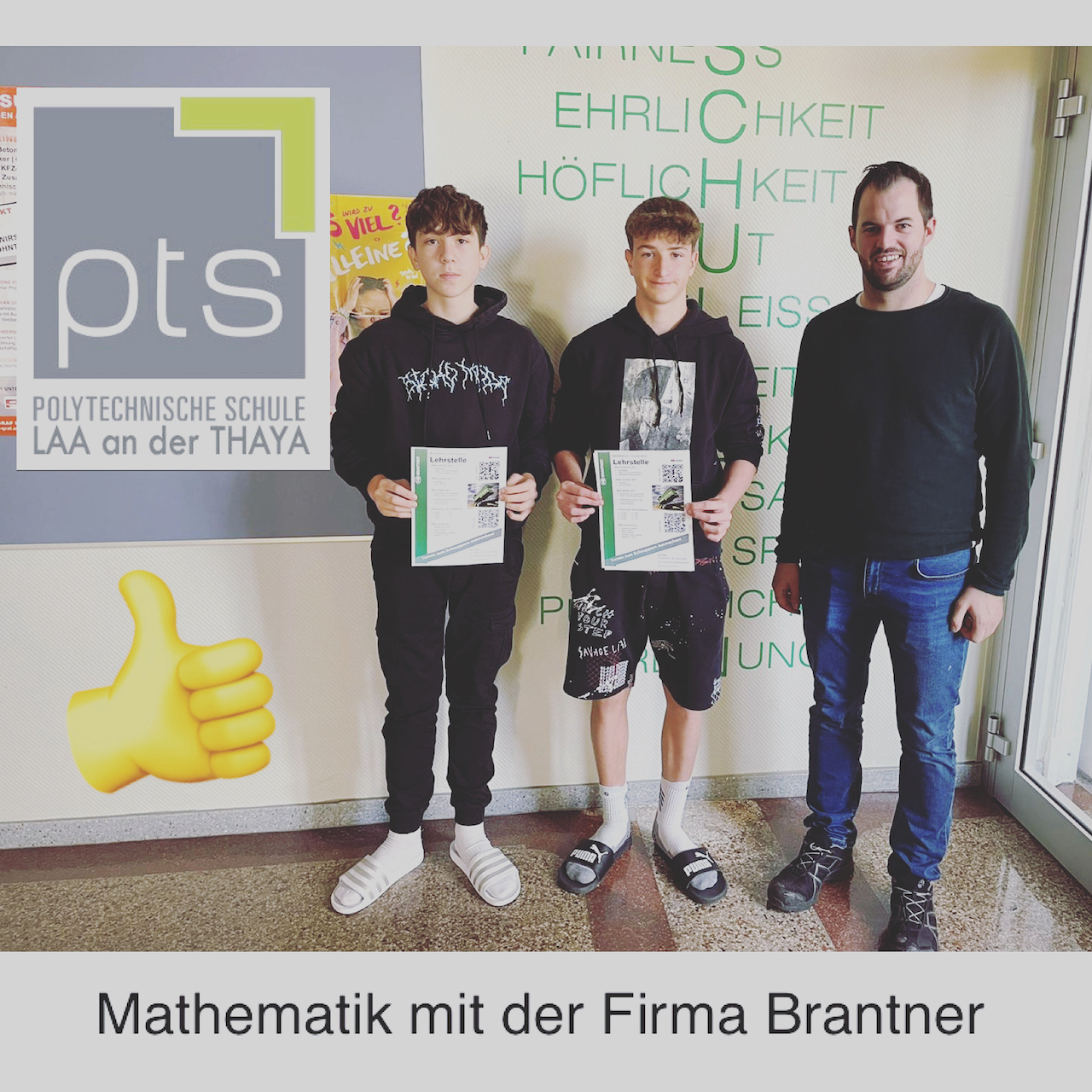 Mathematik mit der Fa. Brantner